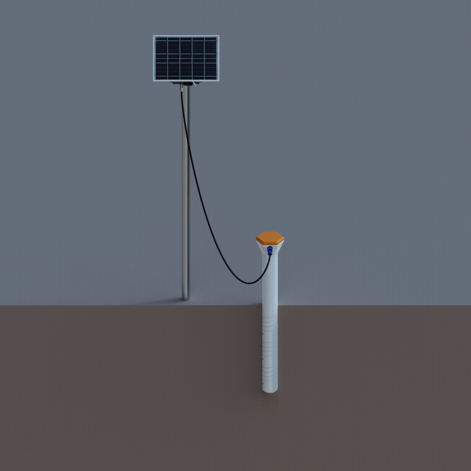 不銹鋼管式土壤墑情儀監測站