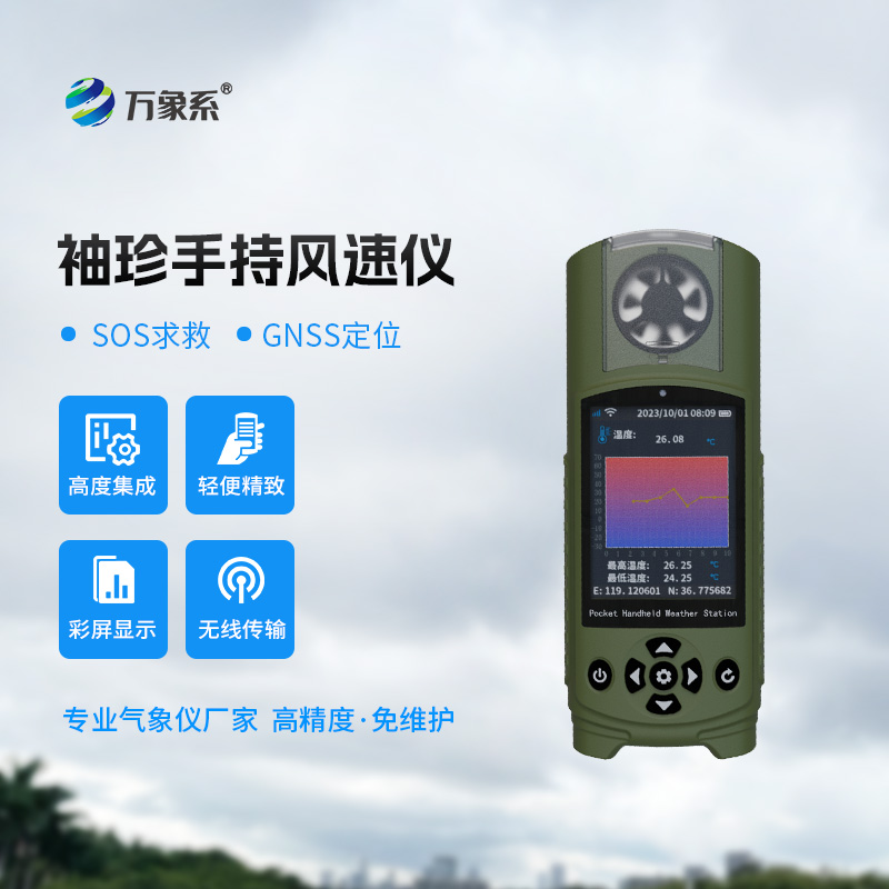 袖珍可穿戴手持氣象站,氣象監(jiān)測也能戴在手上? 袖珍可穿戴手持氣象站,氣象監(jiān)測也能戴在手上?