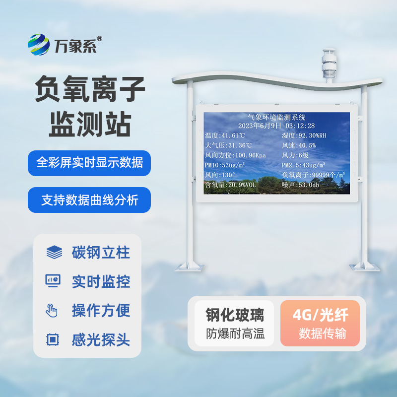 高智能負(fù)氧離子監(jiān)測(cè)站,測(cè)量呼吸的幸福感~ 高智能負(fù)氧離子監(jiān)測(cè)站,測(cè)量呼吸的幸福感~